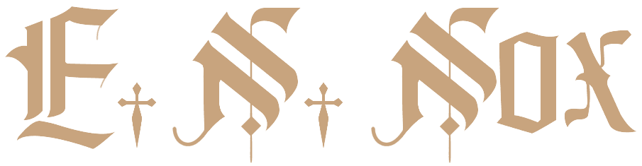 E.N. Nox logo image over an animated starry sky